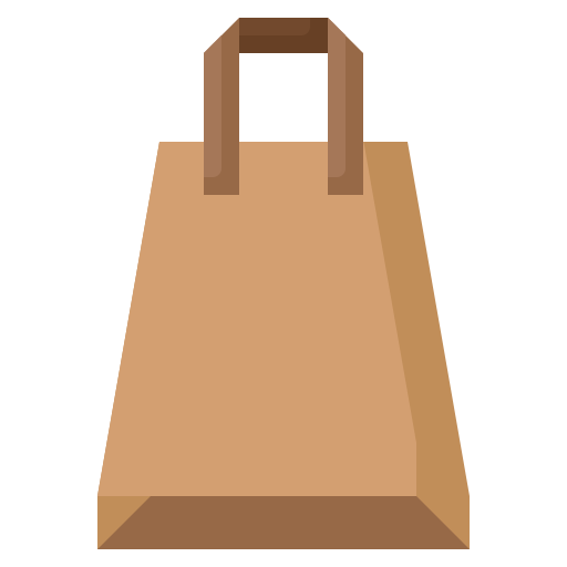 Paper bag Surang Flat icon