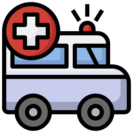 Emergency Surang Lineal Color icon