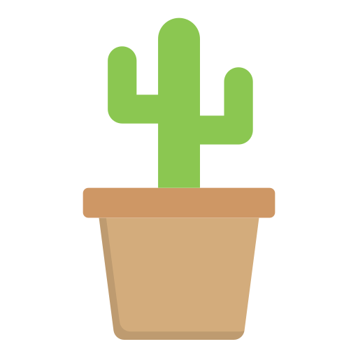 Cactus Dinosoft Flat icon