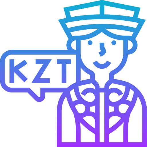 Kazakh Meticulous Gradient icon