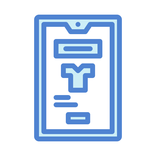 Ecommerce Generic Blue icon