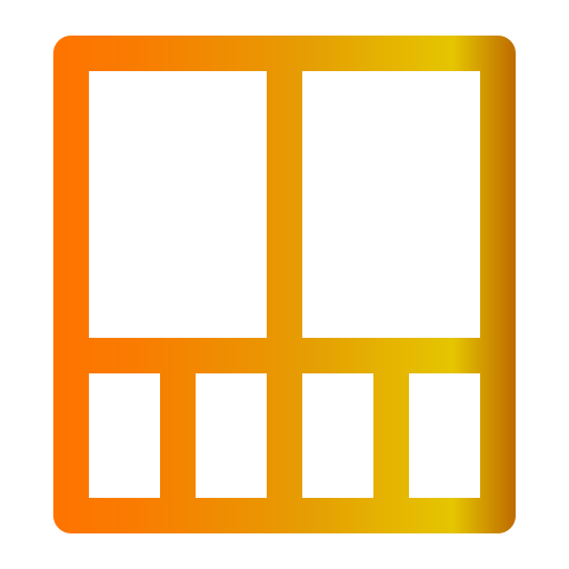 レイアウト Generic Gradient icon