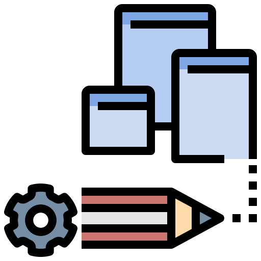 설계 Generic Outline Color icon