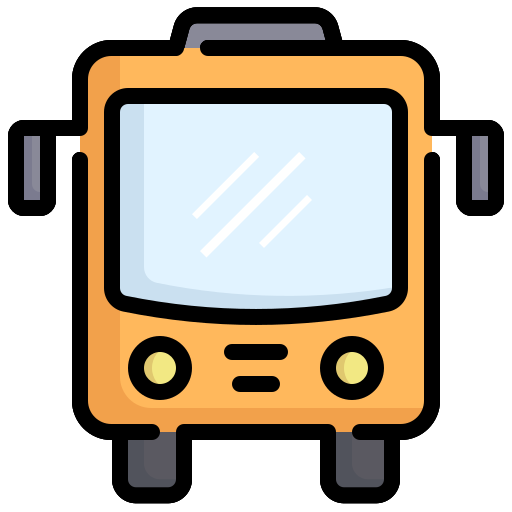 Bus Generic Outline Color icon