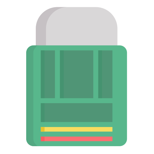 gumka do mazania Generic Flat ikona