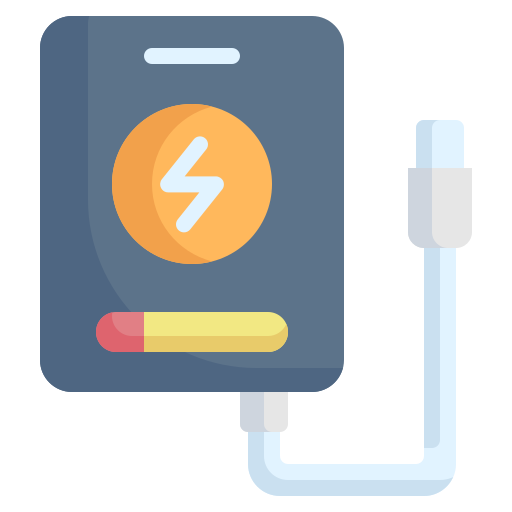 powerbank Generic Flat icoon