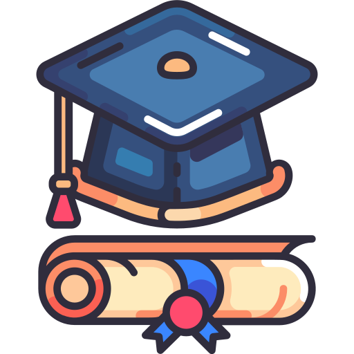 diploma Generic Outline Color icoon