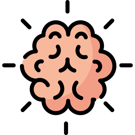 cerebro Special Lineal color icono