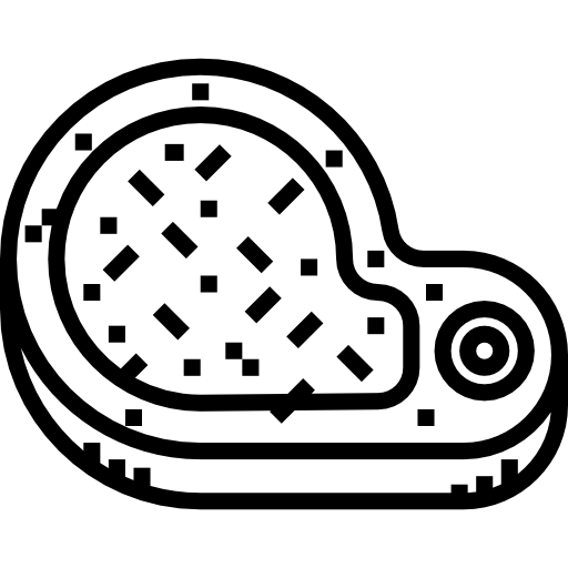 filete Detailed Straight Lineal icono