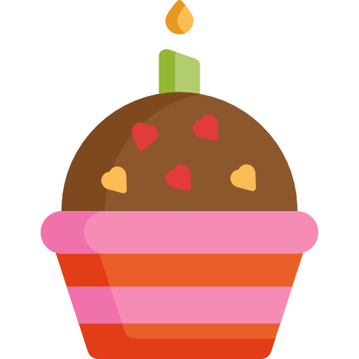 cupcake Special Flat Icône