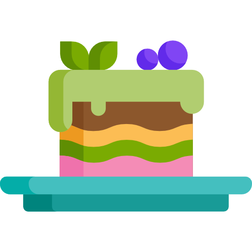 kuchen Special Flat icon