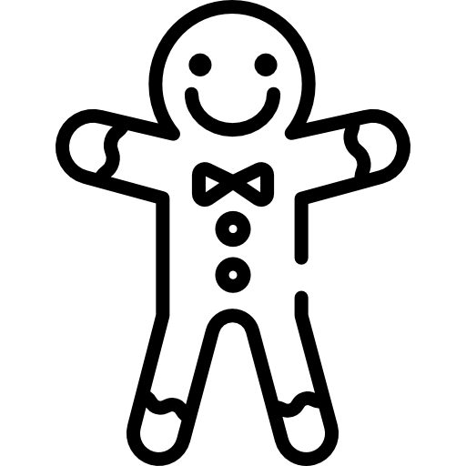 ジンジャーブレッドマン Special Lineal icon
