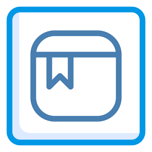 Package Generic Blue icon