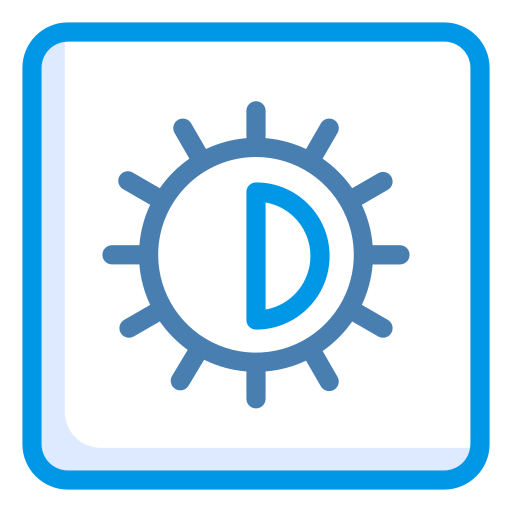 helligkeit Generic Blue icon