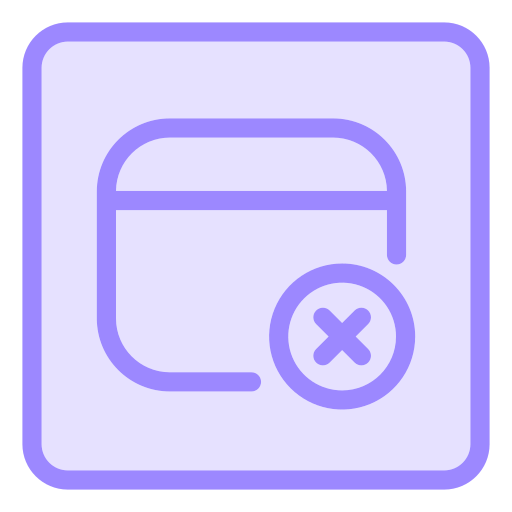 Delete folder Generic Outline Color icon