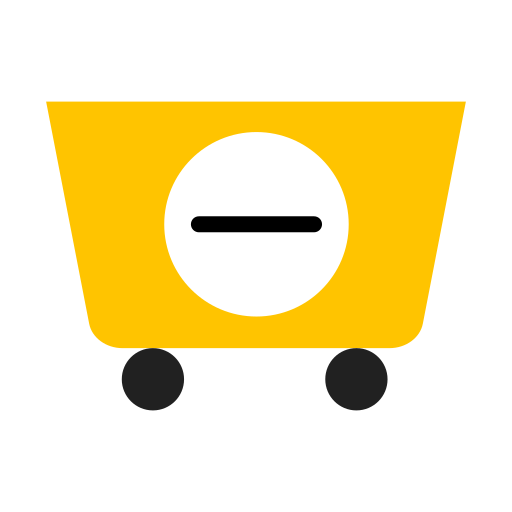 wózek sklepowy Generic Flat ikona