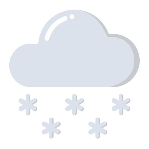 Снегопад Generic Flat иконка