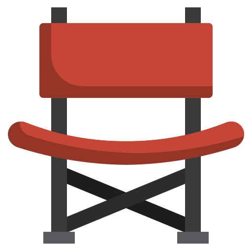 krzesło kempingowe Generic Flat ikona