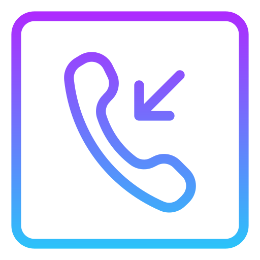 Incoming call Generic Gradient icon