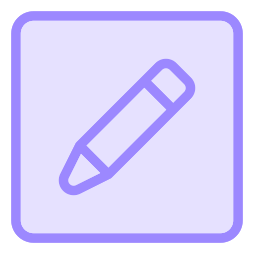 potlood Generic Outline Color icoon