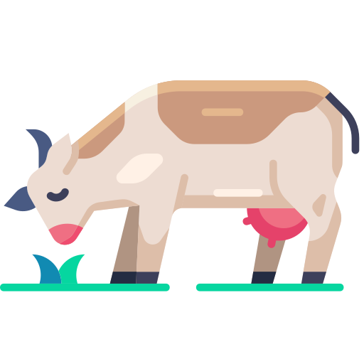 vaca Generic Flat icono