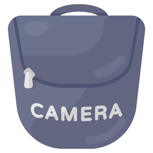 Camera bag Generic Flat icon
