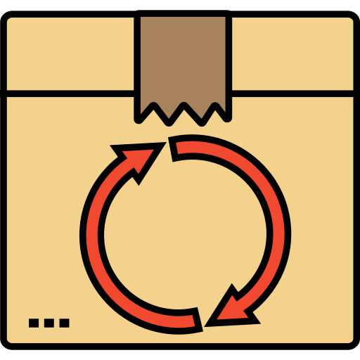 einfache rückgabe Generic Outline Color icon