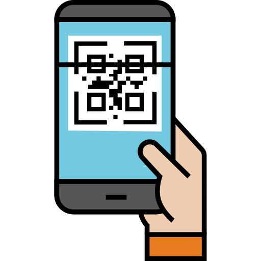 qr code Generic Outline Color icoon
