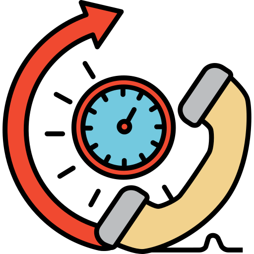 Круглые часы Generic Outline Color иконка