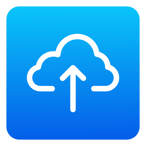 carga en la nube Generic Flat Gradient icono