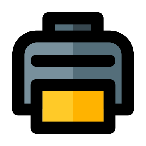 Printer Generic Outline Color icon