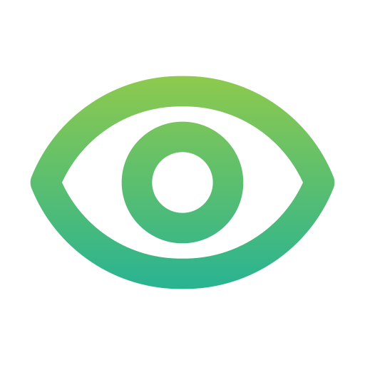 Eye Generic Gradient icon