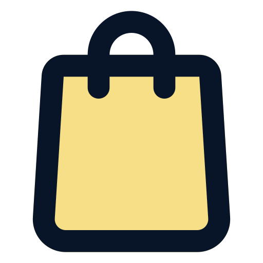 torba na zakupy Generic Outline Color ikona