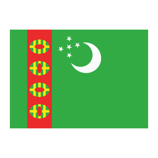 turkménistan Generic Flat Icône