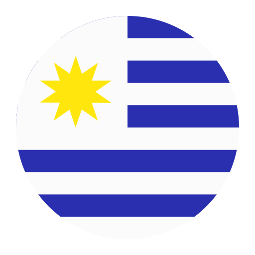 Uruguay Generic Circular icon