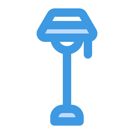 Floor lamp Generic Blue icon
