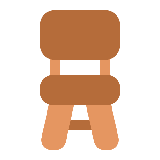 stoel Generic Flat icoon