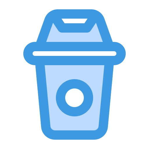 papierkorb Generic Blue icon