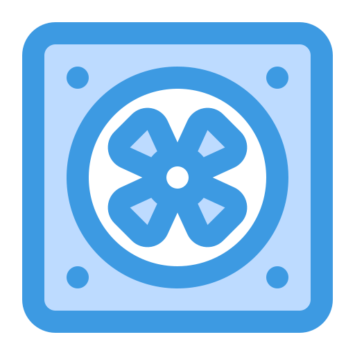 ventilator Generic Blue icon