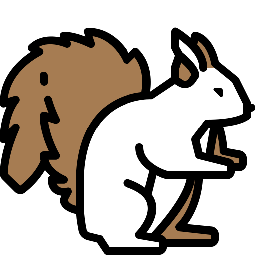 ardilla Generic Fill & Lineal icono