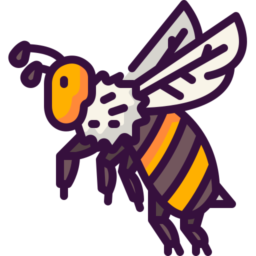 Пчела Generic Outline Color иконка