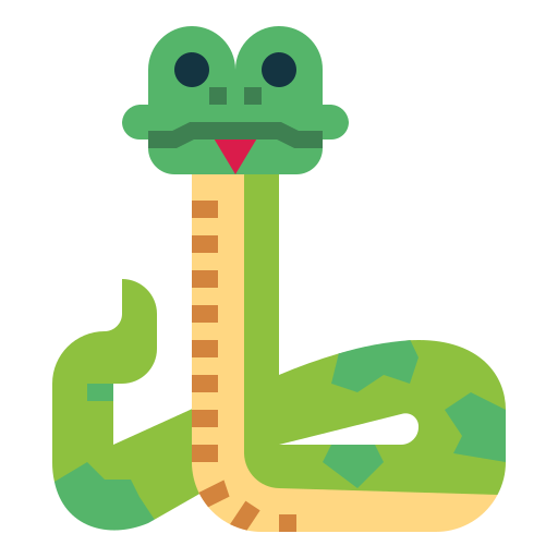 serpent Smalllikeart Flat Icône