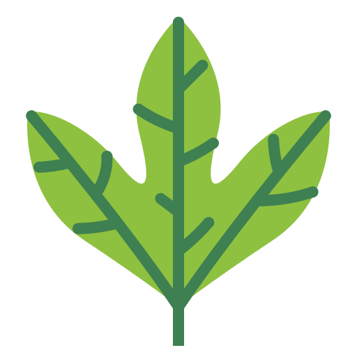 Leaf Smalllikeart Flat icon