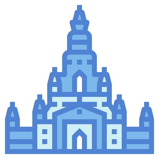Świątynia Generic Blue ikona
