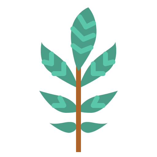 잎 Smalllikeart Flat icon