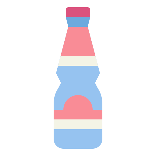 flasche Smalllikeart Flat icon