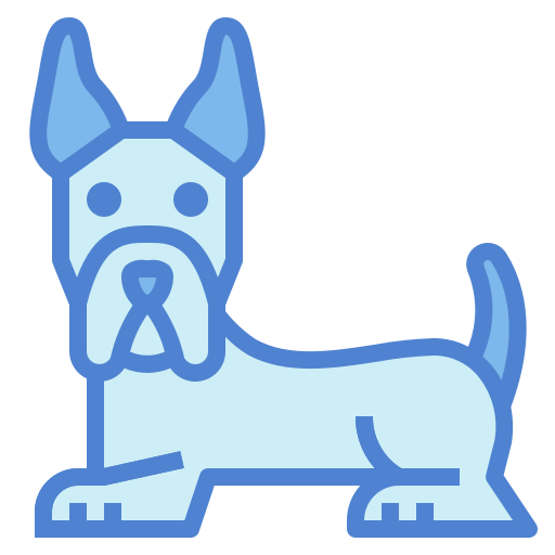 deutsche dogge Generic Blue icon