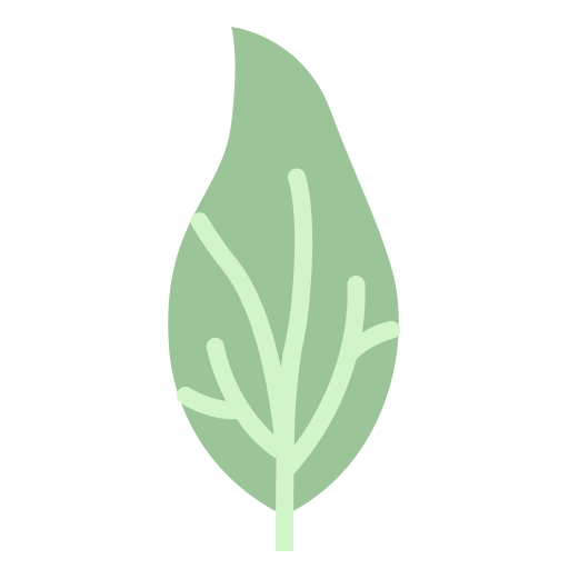 Leaf Smalllikeart Flat icon