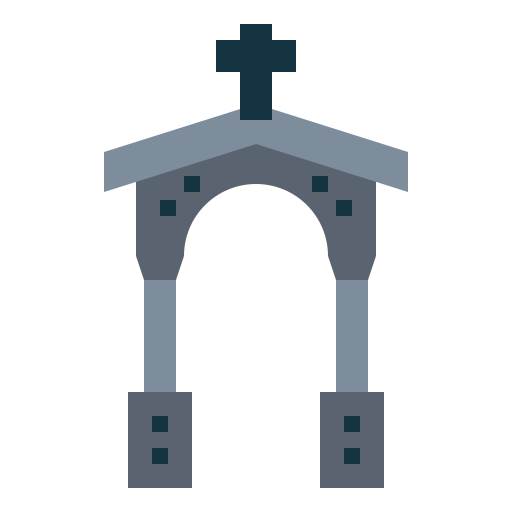 Ворота Smalllikeart Flat иконка