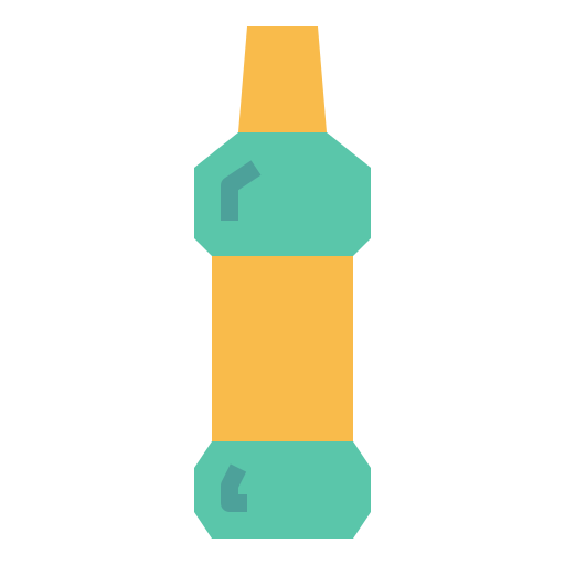 botella Smalllikeart Flat icono